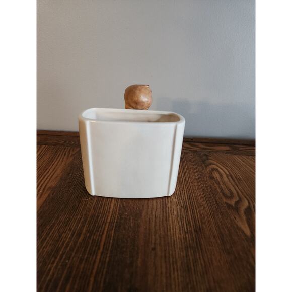 Vtg Napco Planter Pajama Boy Bottom Flap Open Polka Dot Elephant 1958 - Picture 2 of 3